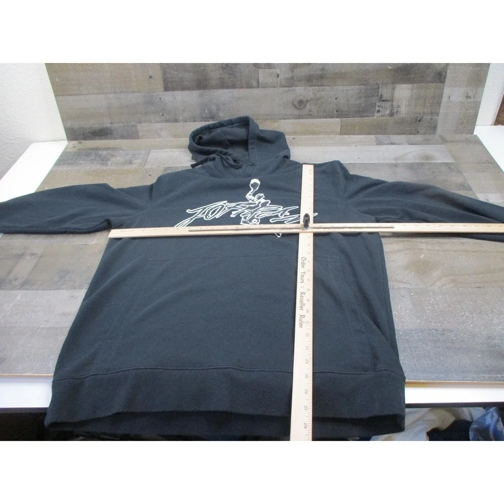 Jordan Hoodie Mens Large Black Jumpman Pullover Basketball Graphic DJ0634-010